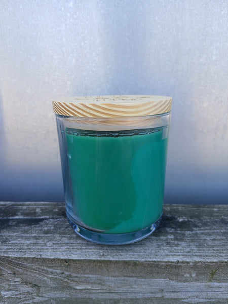 14 oz Soy Candles w/ Etched Lid