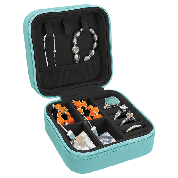 Jewelry Case Zip Closure for Travel