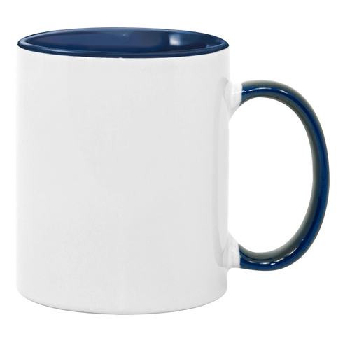 Case of 11oz or 15oz Inner Handle Mugs (Qty 6)