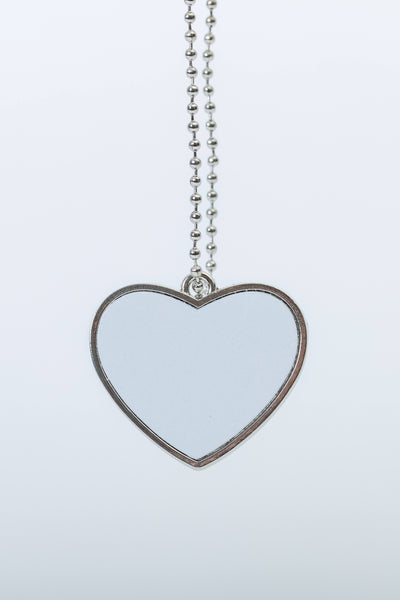 Heart Shaped Pendant - Clearance - No Box - Unprinted
