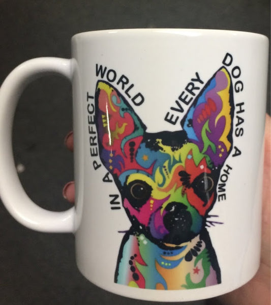 11 oz White Custom Coffee Mugs Mock-up Generator