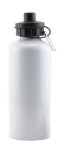 Case of 20oz Aluminum Water Bottle w/ White Coating (Qty 6)