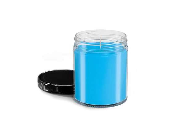 16oz Baja Breeze Soy Candle with Black Lid UV Printed