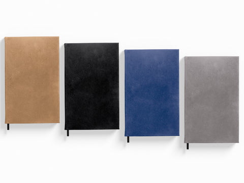 Leatherette Journals - Black, Gray, Navy, or Tan