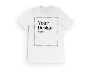 DTG Bella Canvas T-Shirt - White - Adult