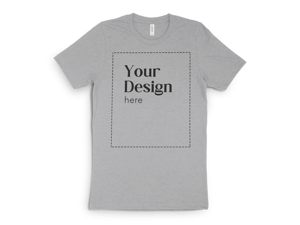 DTG Bella Canvas T-Shirt - Athletic Heather - Adult