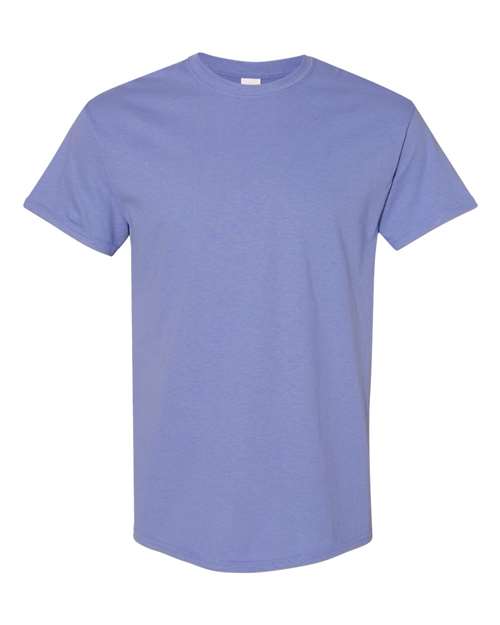 DTG - Gildan G5000 T-Shirt - Heathered Violet - Adult