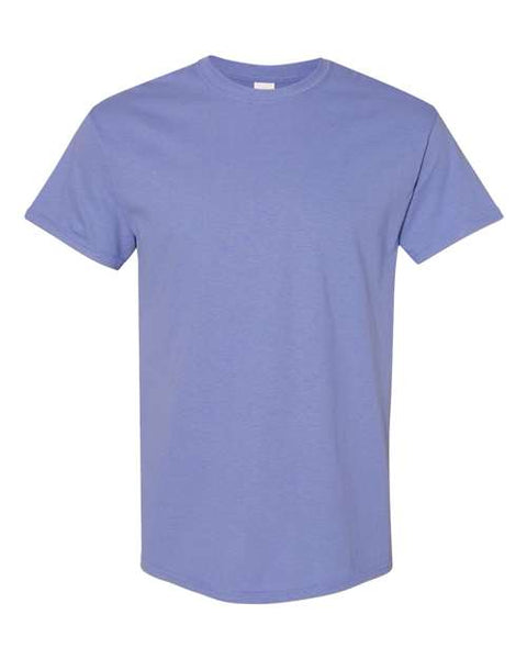 DTG - Gildan G5000 T-Shirt - Heathered Violet - Adult