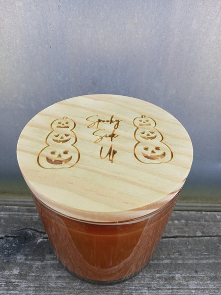 FBA 14oz Pumpkin Spice w/ etched Lid (Qty 6)