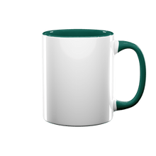 11oz and 15oz Inner Handle Two Tone Mug (Multiple Colors)