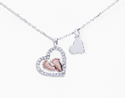 JWL Baby Feet Necklace