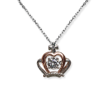 JWL Crown with Dancing Crystal Necklace