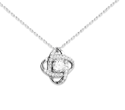 JWL Love Knot Silver Necklace