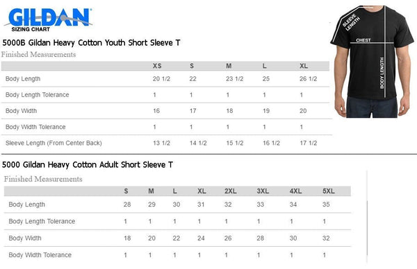 Gildan G500 T-Shirt Sand Customized Tee Adult