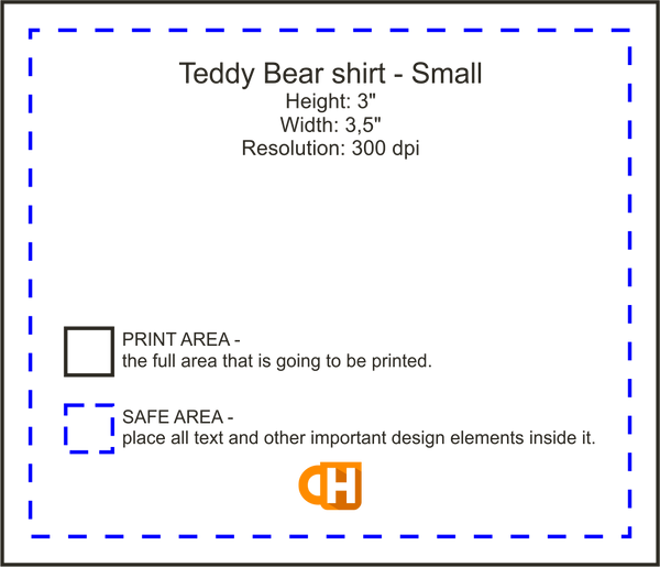 FBA Small Teddy Bear - FBA and other pre-paid shipping labels