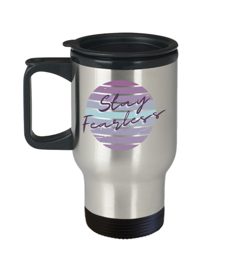 BeeGeeTees Espresso Patronum Travel Mug - 14 oz Stainless Steel to Go Cup for Wizards