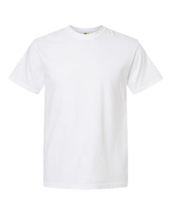 DTG Block Tubular T-Shirt 5050 – White - Adult
