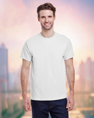 Gildan G500 T-Shirt White Customized Tee Adult and Youth Sizes