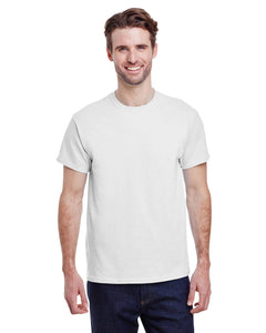 FBA Case of Gildan G500 T-Shirt White Customized Tee Adult (Qty 6)