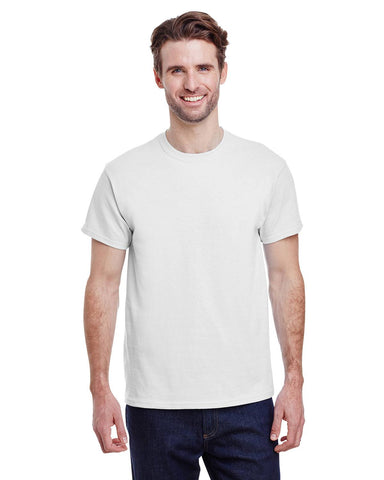 FBA Case of Gildan G5000 T-Shirt White Customized Tee Adult (Qty 6)