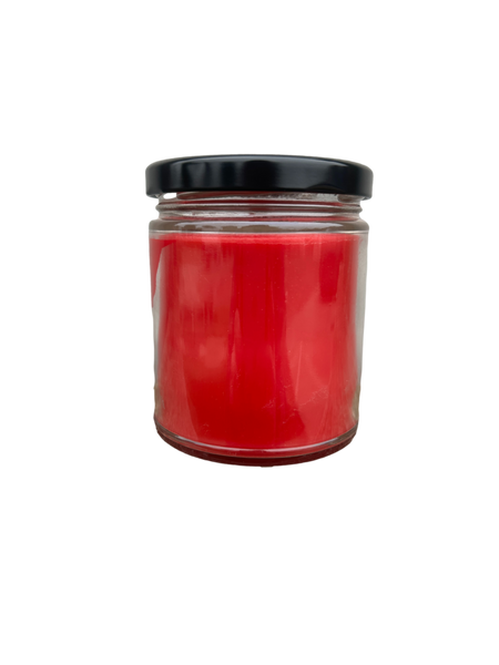 9oz Apple Pie Soy Candle with Black Lid UV Printed