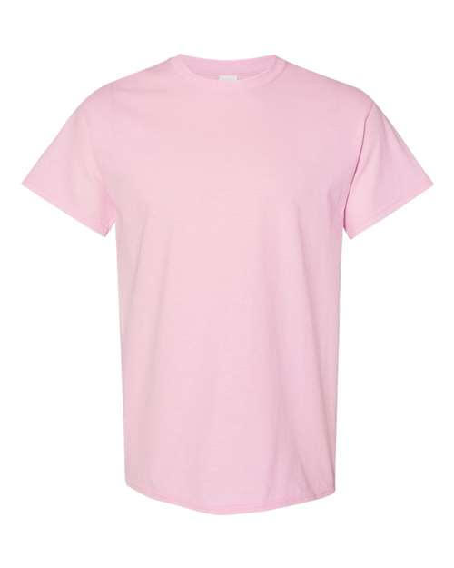 Gildan G500 T-Shirt Light Pink Customized Tee Adult