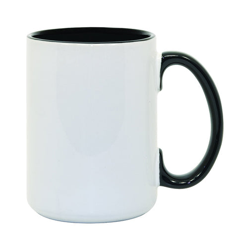 Case of 11oz or 15oz Inner Handle Mugs (Qty 6)