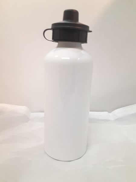 Case of 20oz Aluminum Water Bottle w/ White Coating (Qty 12)