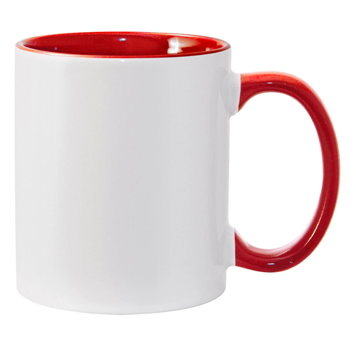 Case of 11oz or 15oz Inner Handle Mugs (Qty 6)