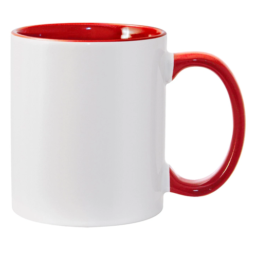 Case of 11oz or 15oz Inner Handle Mugs (Qty 12)