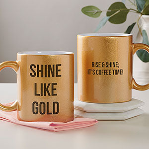 11 oz Sparkling Metallic Mugs (Multiple Colors) for Print on Demand