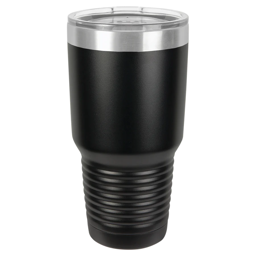 30 oz Tumblers - Ringneck Vacuum Insulated Tumbler w/Clear Lid – CustomHappy