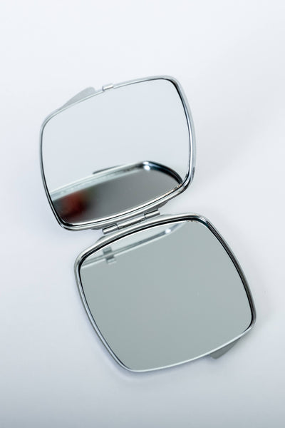 Square Compact Mirror Print on Demand Fulfillment. Gift Box included!