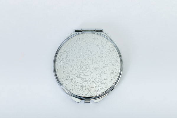 Circle Compact Mirror Print on Demand Fulfillment. Gift Box included!