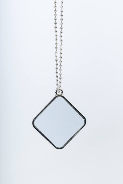 Diamond/Square Pendant. Gift Box included!