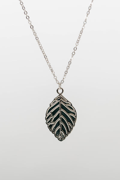 Leaf Necklace and Earring Bundle. Gift Box included!