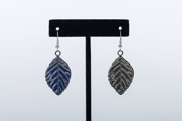 Print on Demand Leaf Shaped Earring Set - Clearance - No Box - Unprinted