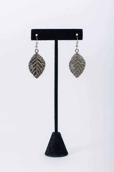 Print on Demand Leaf Shaped Earring Set. Gift Box included!