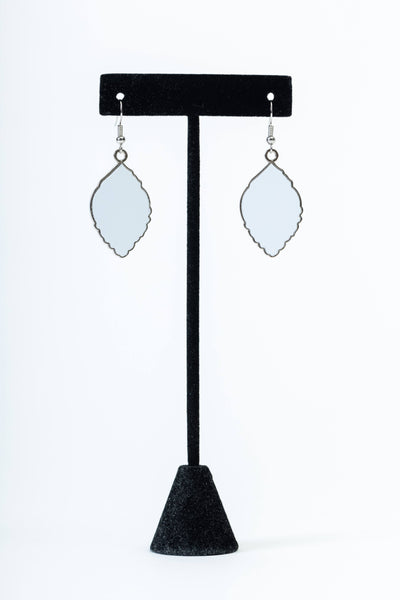 Print on Demand Leaf Shaped Earring Set. Gift Box included!