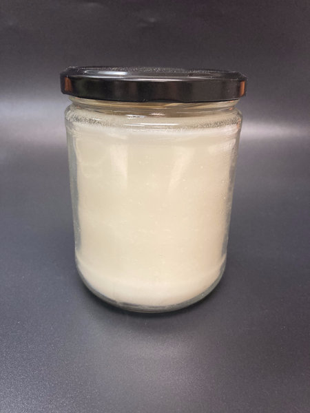 16oz Vanilla Soy Candle with Black Lid UV Printed