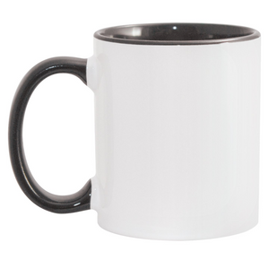 Case of 11oz or 15oz Inner Handle Mugs (Qty 6)