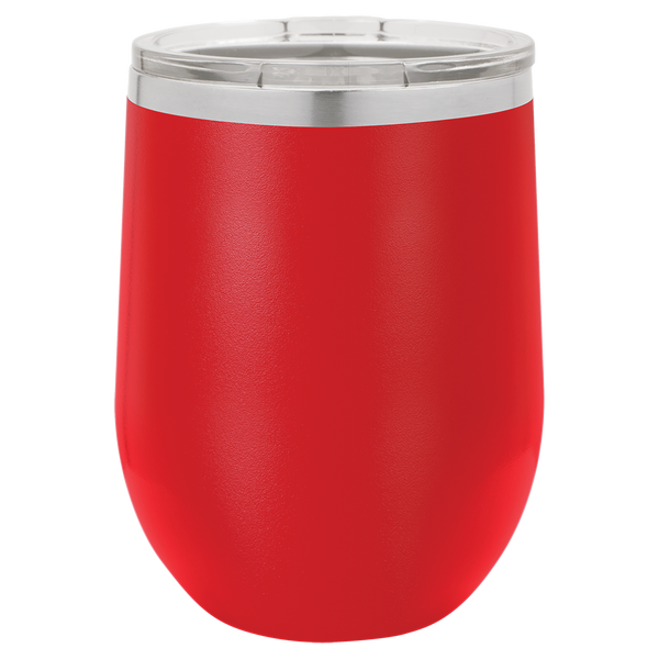 Case of 12oz Wine Tumblers (Qty 12) - UV Printing