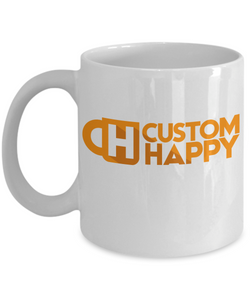 15 oz White Custom Coffee Mugs