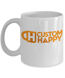 11oz White Custom Coffee Mugs