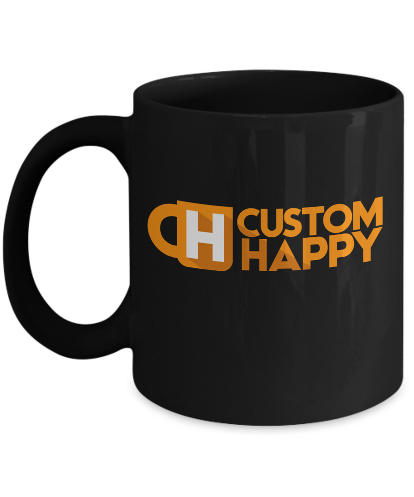 Personalized Coffee mug Custom Photo Text Logo Name Printed Ceramic 11oz  mug cup