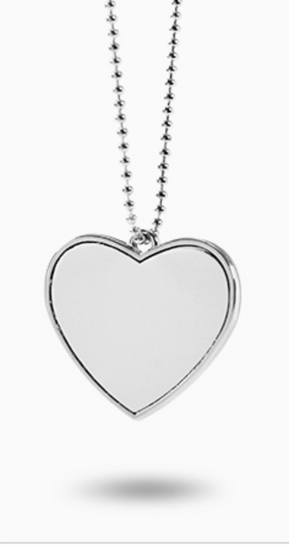 Heart Shaped Pendant. Gift Box included!