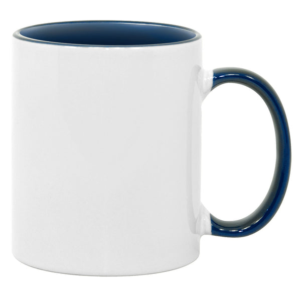 11 oz Inner Handle Mug (Multiple Colors)