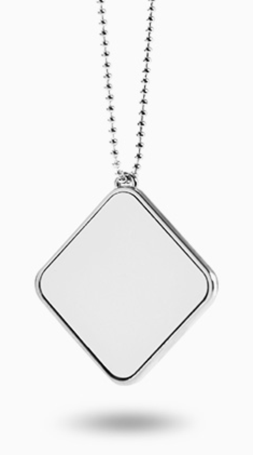 Diamond/Square Pendant. Gift Box included!
